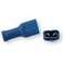 Isolierter Verbinder 6,3x0,8 mm blau